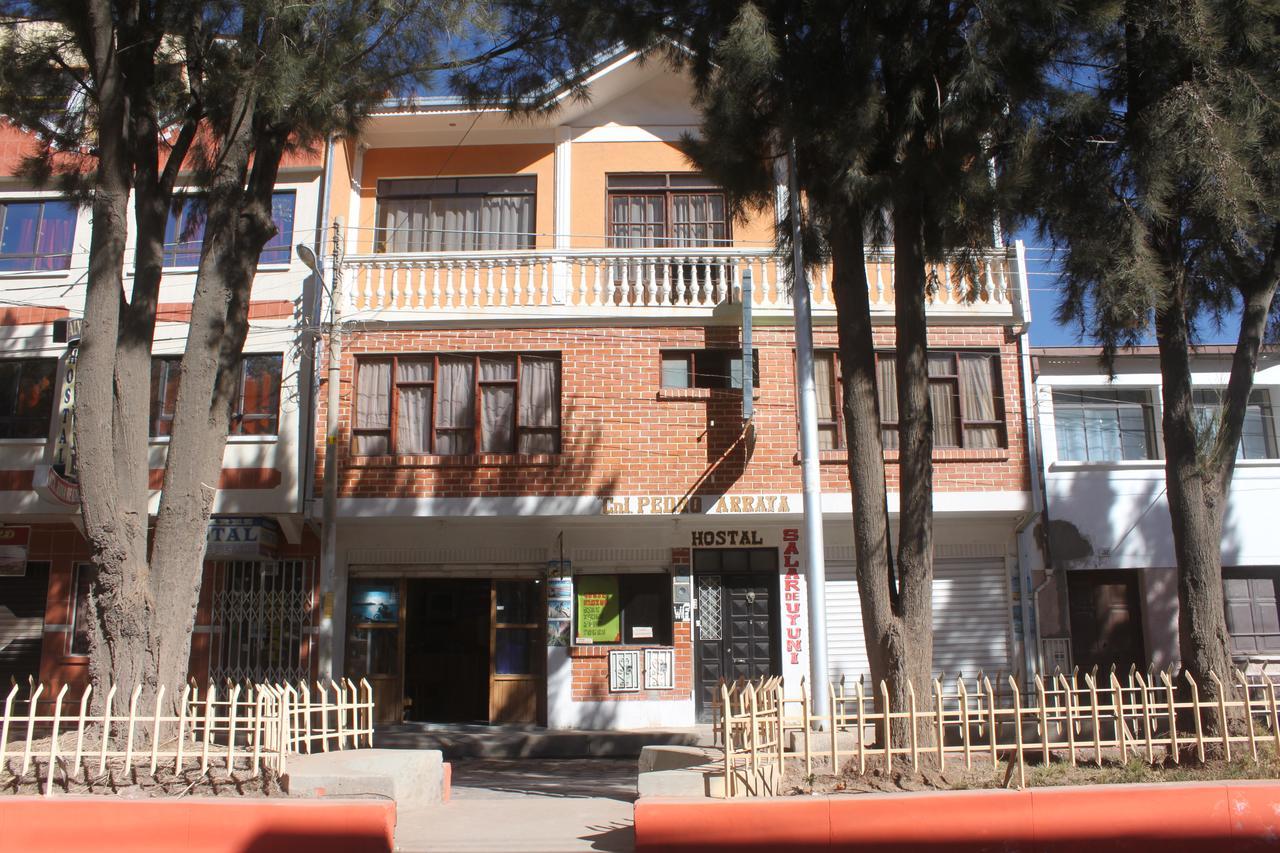 Hostal Coronel Pedro Arraya Tupiza Bagian luar foto
